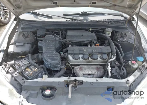 2005 Honda Civic Lx z USA, uszkodzony, nr VIN 2HGES16525H602461